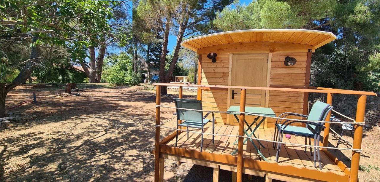 Roulotte Dans L'Aude Villa Trausse Luaran gambar